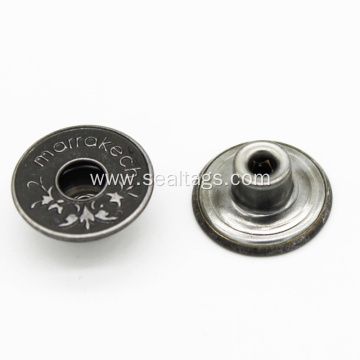 Fancy Alloy Jeans Button for Denim Garments